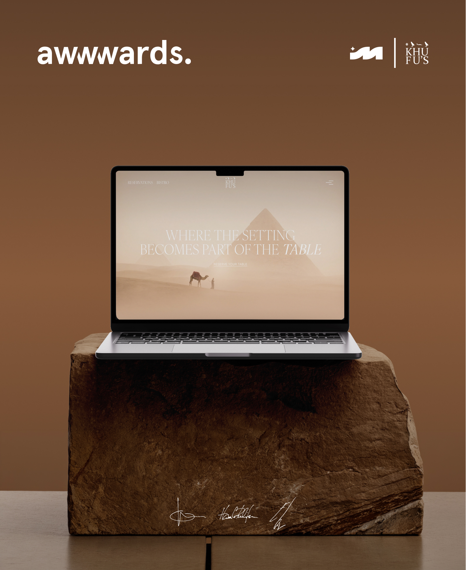 KHUFU’S Earns Awwwards Honorable Mention for Egyptian Digital Excellence